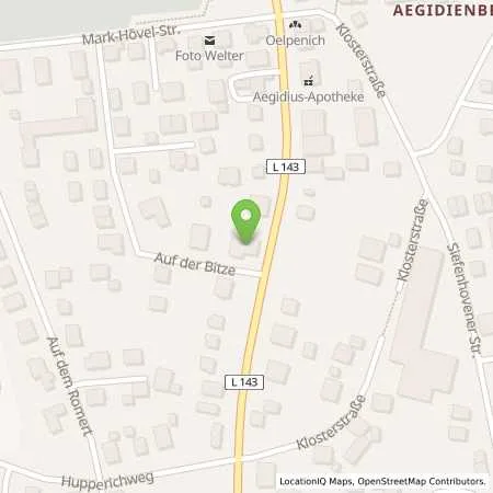 Standortübersicht der Tankstelle Andreas Kefferpütz in 53604 Bad Honnef