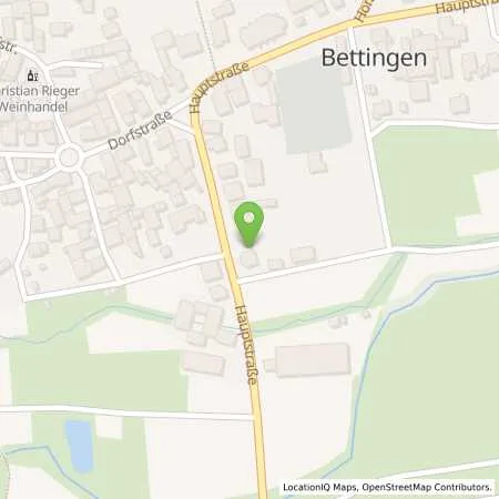 Standortübersicht der Tankstelle Philipp Diehm GmbH in 97877 Wertheim