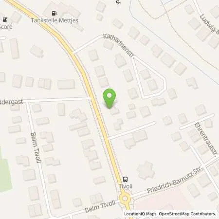Standortübersicht der Tankstelle TS Mettjes Jever in 26441 Jever