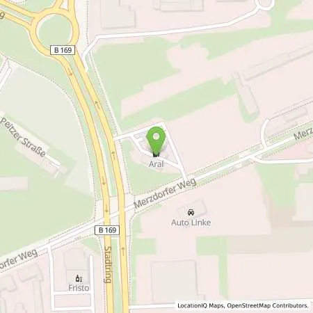 Standortübersicht der Tankstelle Aral Tankstelle in 03042 Cottbus