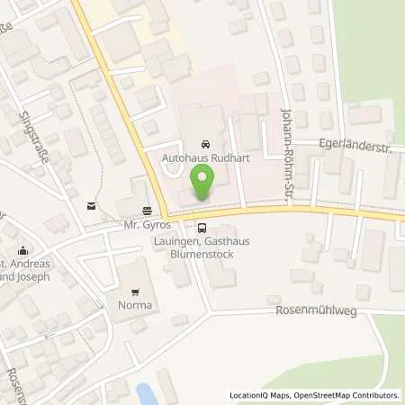 Standortübersicht der Tankstelle PIN Service-Station in 89415 Lauingen