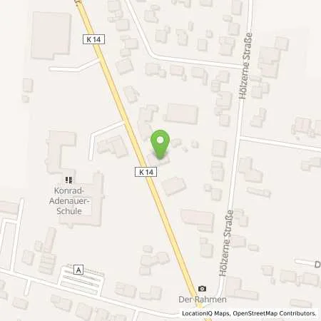 Standortübersicht der Tankstelle Esso Tankstelle in 59329 WADERSLOH