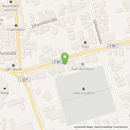 Standortübersicht der Tankstelle Aral Tankstelle in 63505 Langenselbold