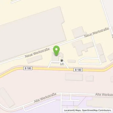 Standortübersicht der Tankstelle BFT Tankstelle Zeitz in 06712 Zeitz