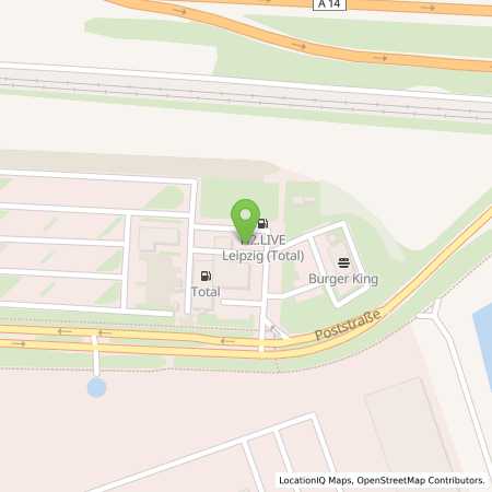 Standortübersicht der Benzin-Super-Diesel Tankstelle: TotalEnergies Autohof Leipzig Nord in 04158, Leipzig