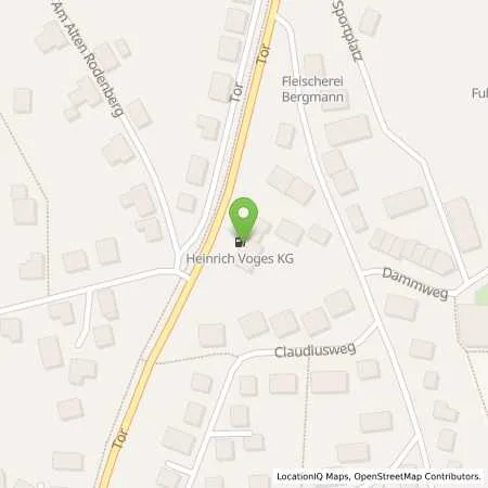 Standortübersicht der Tankstelle Esso Tankstelle in 31552 RODENBERG