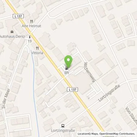 Standortübersicht der Tankstelle bft-Station Kanidis in 40667 Meerbusch