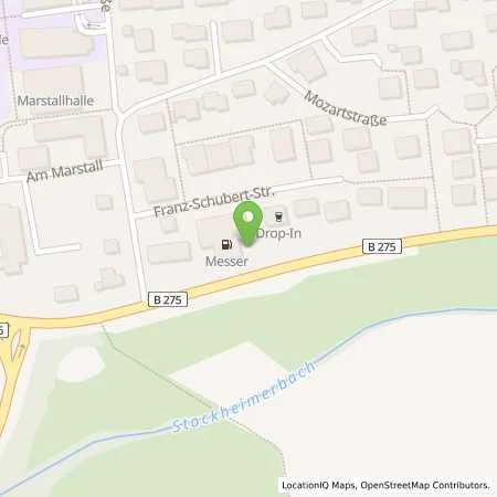 Standortübersicht der Tankstelle Shell Usingen F.-Schubert-Str. 2-4 in 61250 Usingen