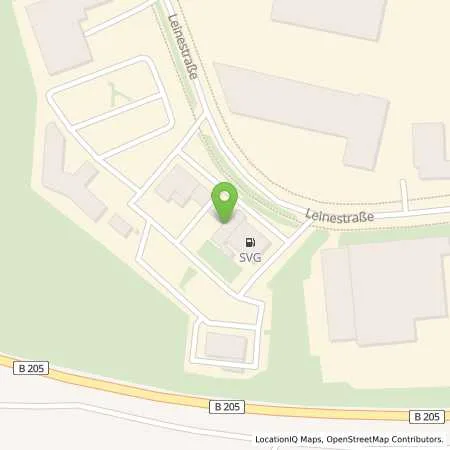 Standortübersicht der Tankstelle SVG Autohof Neumünster Süd in 24539 Neumünster