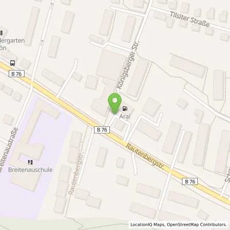 Standortübersicht der Tankstelle Aral Tankstelle in 24306 Plön