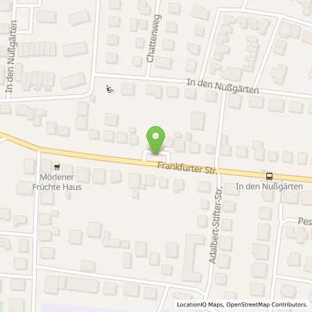 Standortübersicht der Tankstelle Tankcenter Bad Nauheim in 61231 Bad Nauheim