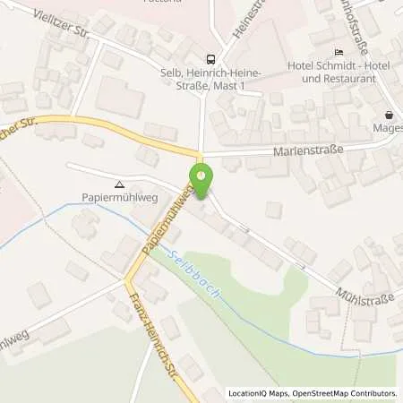 Standortübersicht der Tankstelle Spedition Alfons Hauer GmbH & Co. KG in 95100 Selb