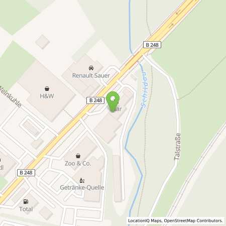 Standortübersicht der Benzin-Super-Diesel Tankstelle: star Tankstelle in 38723, Seesen