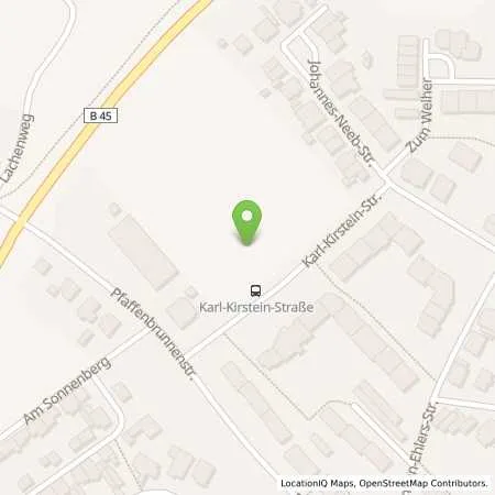 Standortübersicht der Tankstelle REWE Tankstelle in 63456 Hanau (Steinheim)