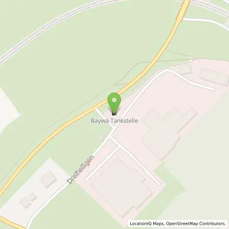 Standortübersicht der Tankstelle BayWa Tankstelle Röthenbach in 88167 Röthenbach