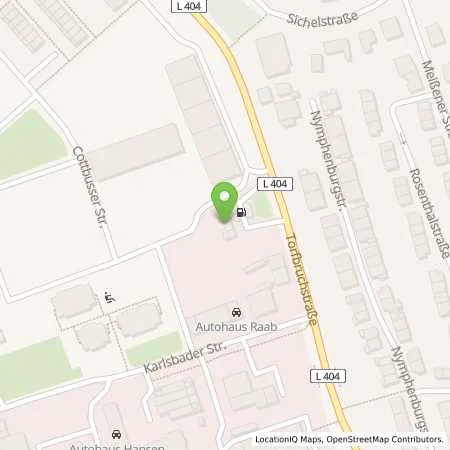 Standortübersicht der Tankstelle Esso Tankstelle in 40625 DUESSELDORF