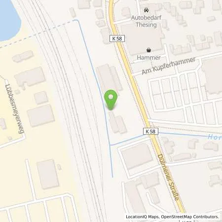 Standortübersicht der Tankstelle Stefan von Bronk in 48653 Coesfeld