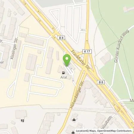 Standortübersicht der Tankstelle Aral Tankstelle in 51103 Köln