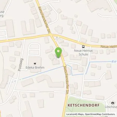 Standortübersicht der Tankstelle ELO Coburg in 96450 Coburg