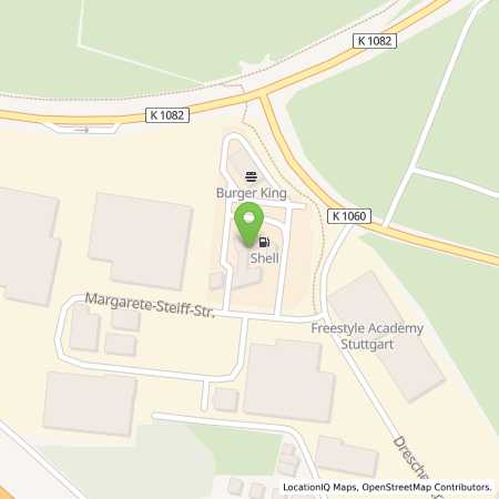 Standortübersicht der Benzin-Super-Diesel Tankstelle: Shell Rutesheim Margarete-Steiff-Str. 2 in 71277, Rutesheim