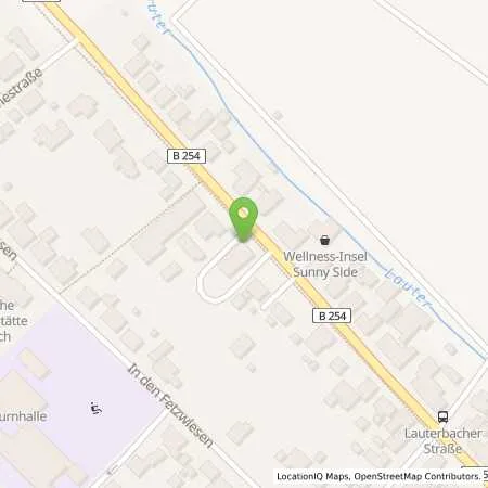 Standortübersicht der Tankstelle Reinhard Fehl e.K. Tankstellenbetrieb in 36367 Wartenberg