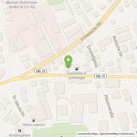 Standortübersicht der Tankstelle Schwaiger Freie Tankstelle in 94315 Straubing