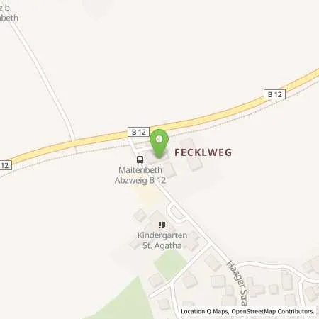 Standortübersicht der Tankstelle Aral Tankstelle in 83558 Maitenbeth