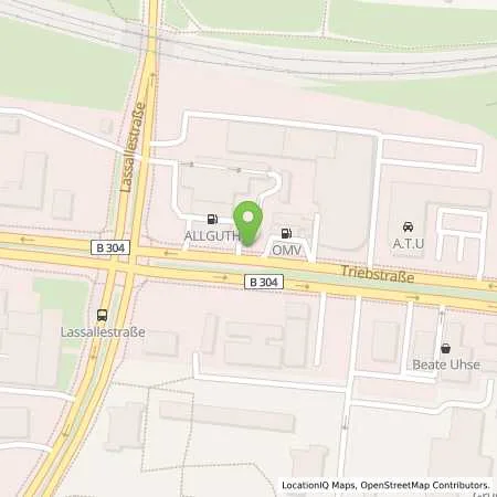 Standortübersicht der Tankstelle ALLGUTH GmbH c/o Iris Schweiger in 80993 München