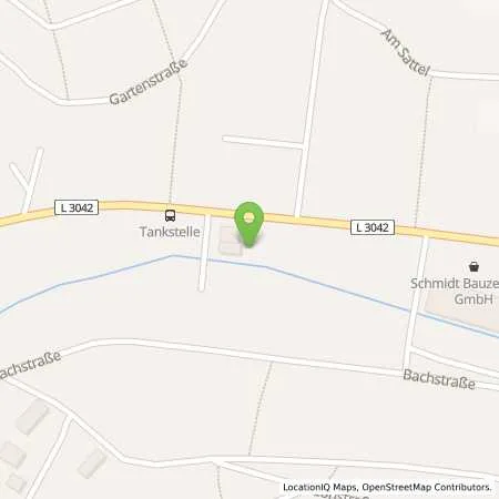 Standortübersicht der Tankstelle Tankstelle Jung Lixfeld in 35719 Lixfeld