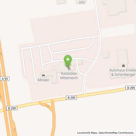 Standortübersicht der Benzin-Super-Diesel Tankstelle: Aral Tankstelle in 95666, Mitterteich