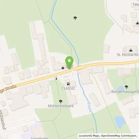 Standortübersicht der Tankstelle Sulingen in 27232 Sulingen