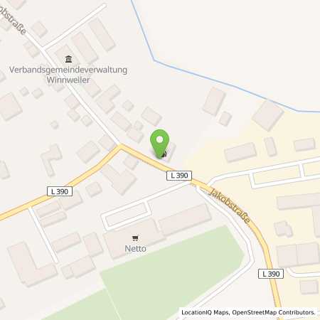 Standortübersicht der Benzin-Super-Diesel Tankstelle: TotalEnergies Winnweiler in 67722, Winnweiler