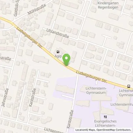 Standortübersicht der Tankstelle ENI in 74343 Sachsenheim