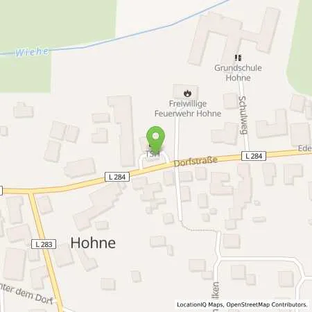 Standortübersicht der Tankstelle Raiffeisen Waren GmbH in 29362 Hohne