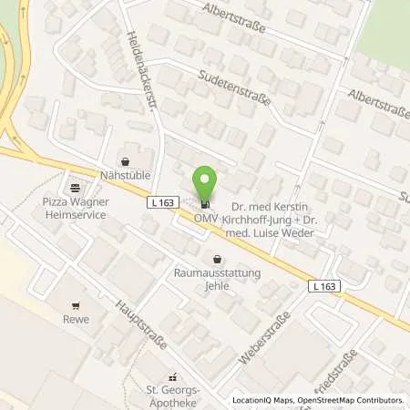 Standortübersicht der Tankstelle Lauchringen Bundesstrasse 23 (B34) in 79787 Lauchringen