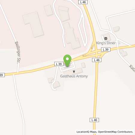 Standortübersicht der Benzin-Super-Diesel Tankstelle: TOTAL HERFORST in 54662, HERFORST