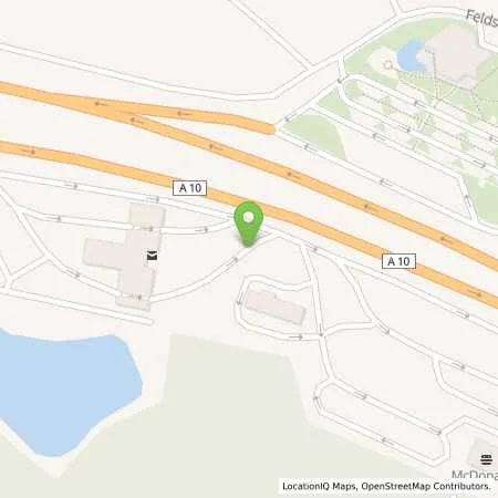 Standortübersicht der Tankstelle TOTAL MICHENDORF in 14552 MICHENDORF