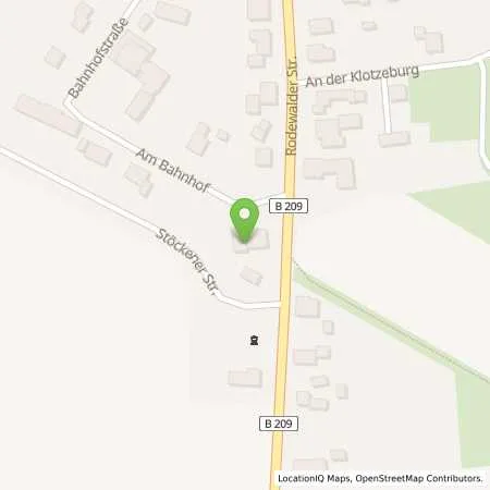 Standortübersicht der Tankstelle Raiffeisen Centralheide eG in 27336 Rethem