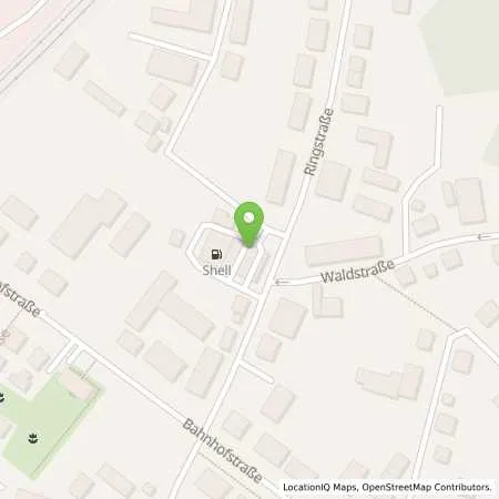 Standortübersicht der Tankstelle Shell Bergen Ringstr. 130 in 18528 Bergen