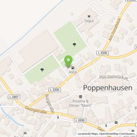 Benzin-Super-Diesel Tankstellen Details AVIA Xpress Station in 36163 Poppenhausen ansehen