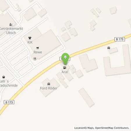 Standortübersicht der Tankstelle Aral Tankstelle in 96328 Küps