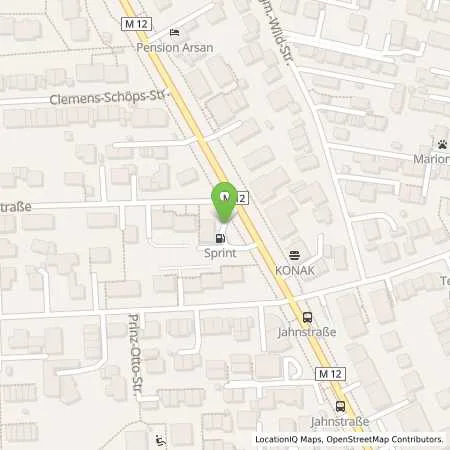 Standortübersicht der Tankstelle Sprint Ottobrunn Rosenheimer Landstr. in 85521 Ottobrunn