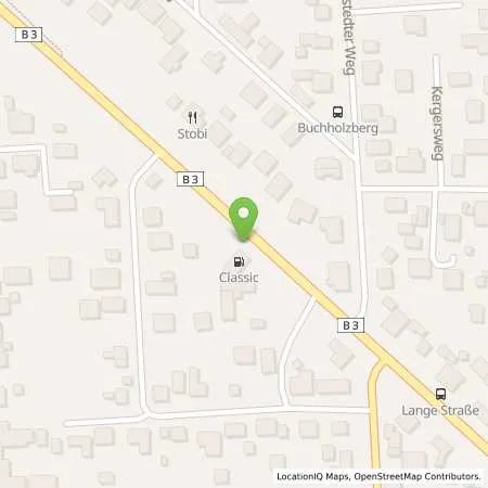 Standortübersicht der Tankstelle Classic Tankstelle in 29229 Celle