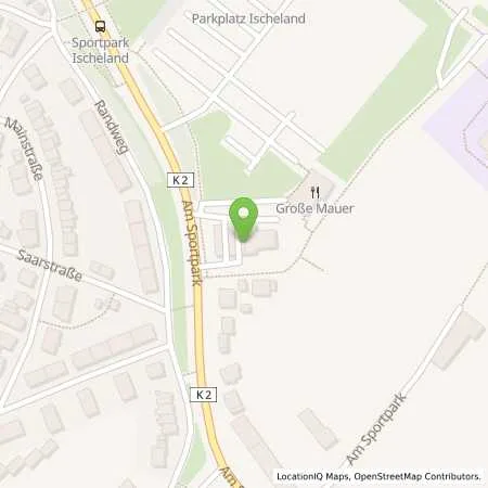 Standortübersicht der Tankstelle TotalEnergies Hagen in 58097 Hagen