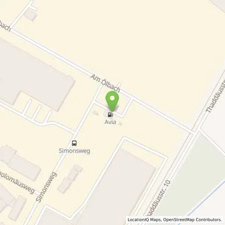 Standortübersicht der Tankstelle Fricke in 33334 Gütersloh