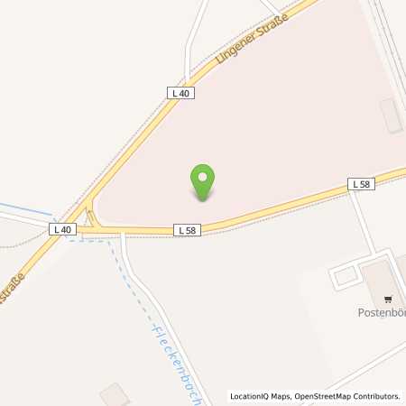 Standortübersicht der Benzin-Super-Diesel Tankstelle: Tankstelle WR in 48488, Emsbüren