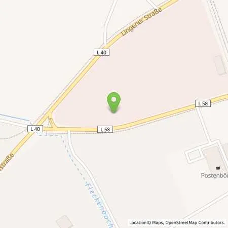 Standortübersicht der Tankstelle Tankstelle WR in 48488 Emsbüren