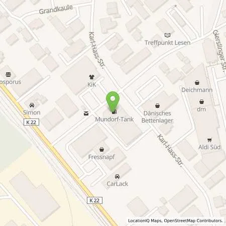 Standortübersicht der Tankstelle Niederkassel-Ranzel in 53859 Niederkassel (Ranzel)