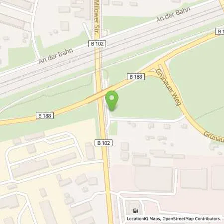 Standortübersicht der Tankstelle TotalEnergies Rathenow in 14712 Rathenow