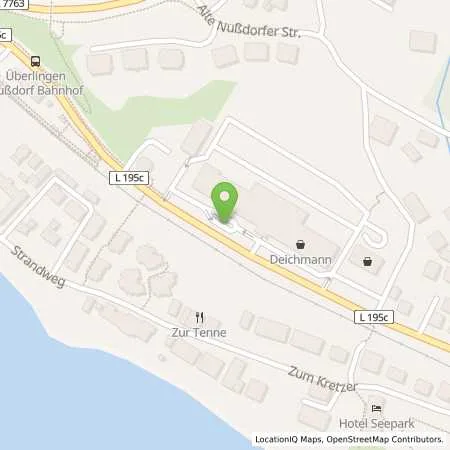 Standortübersicht der Tankstelle Aral Tankstelle in 88662 Überlingen